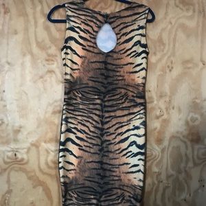 Tiger print dress